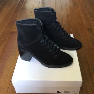 Vince falco boot black suede 7.5